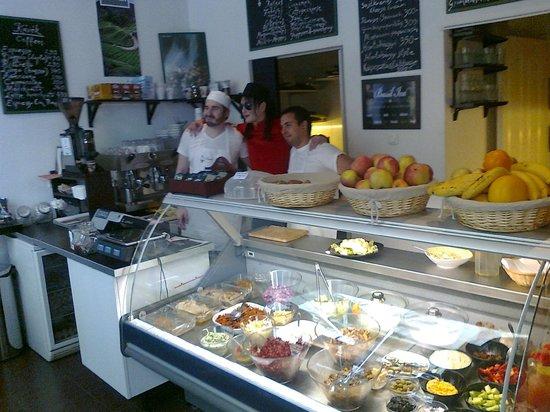 Basil Ica Salad and Pancake Bar